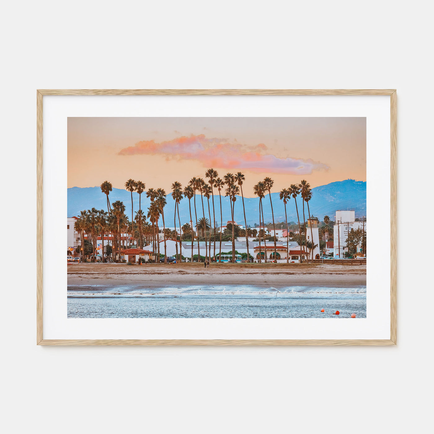 Santa Barbara Landscape Color Poster