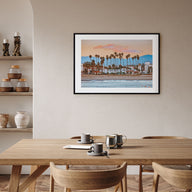 Santa Barbara Landscape Color Poster