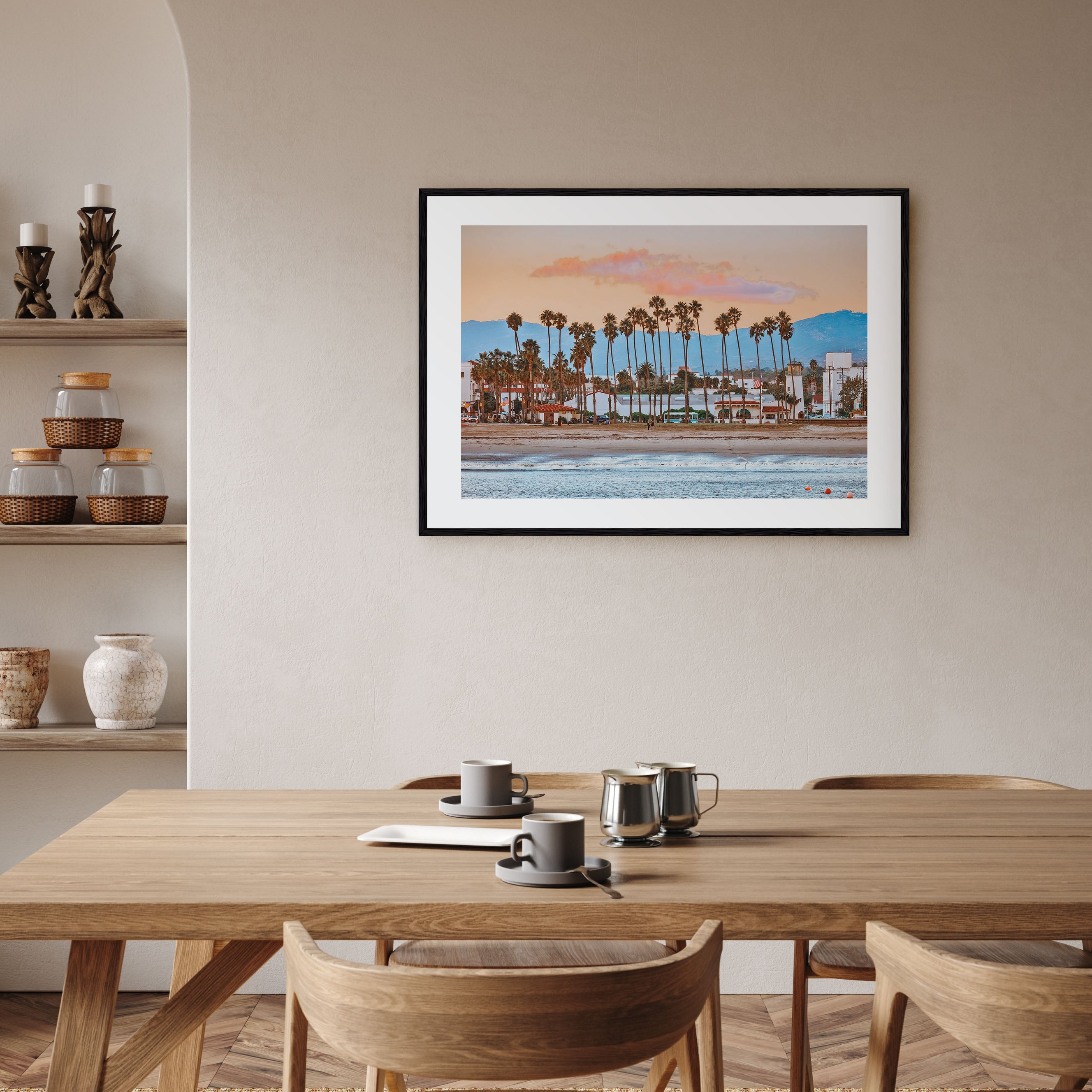 Santa Barbara Landscape Color Poster