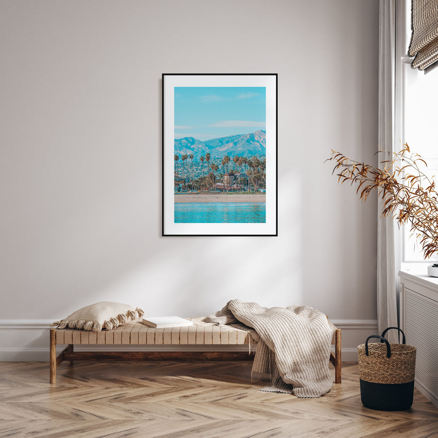 Santa Barbara Photo Color No 1 Poster