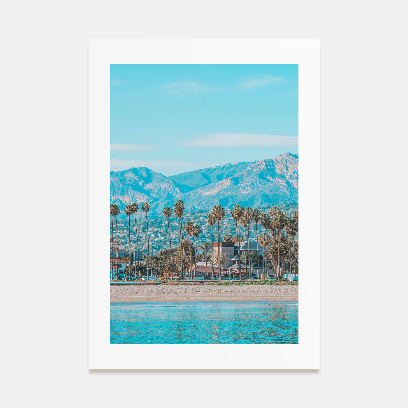 Santa Barbara Photo Color No 1 Poster