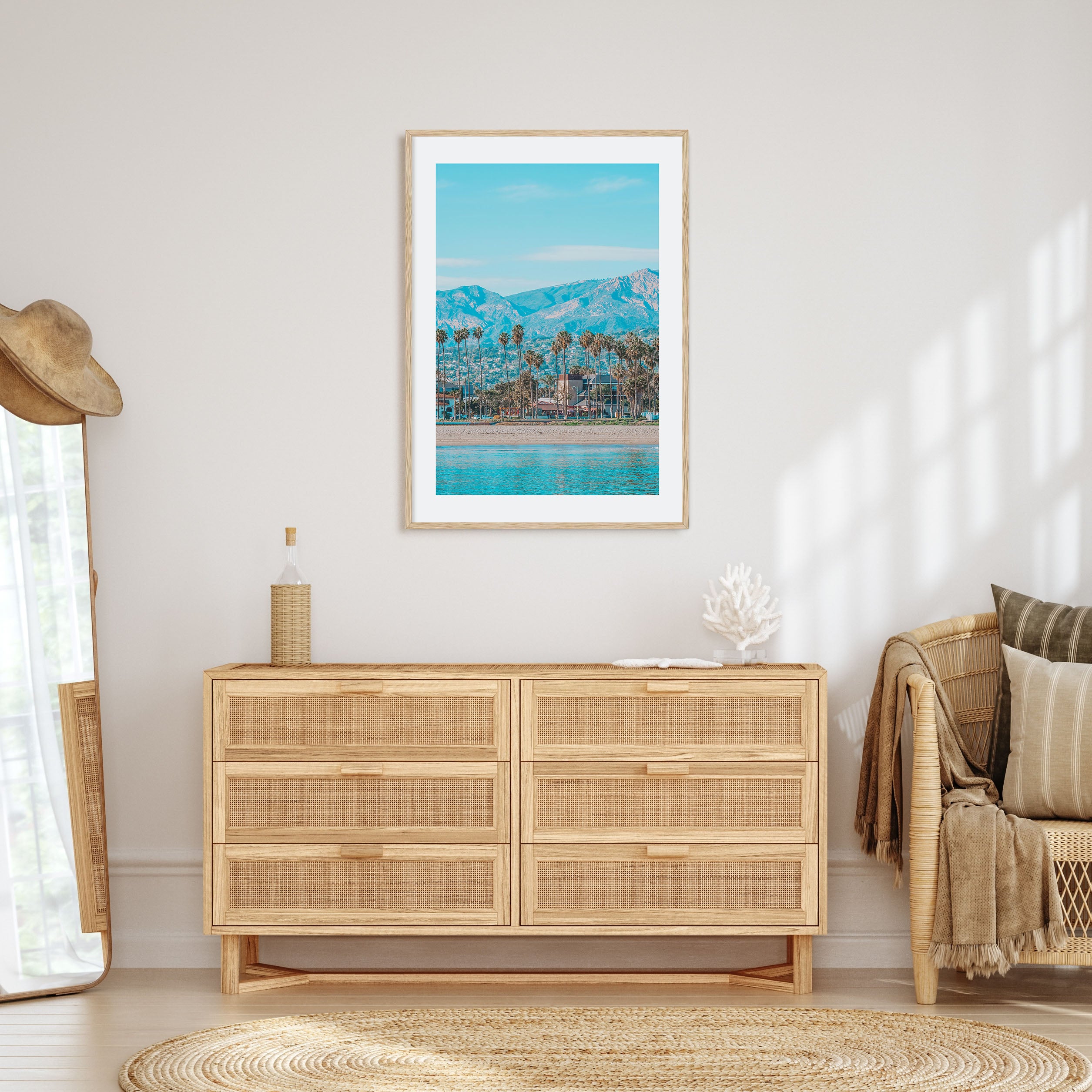 Santa Barbara Photo Color No 1 Poster