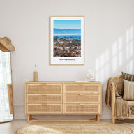 Santa Barbara Portrait Color No 1 Poster