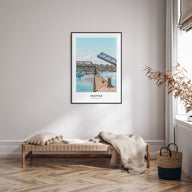 Seattle Portrait Color No 2 Poster