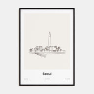 Seoul Drawn No 1 Poster