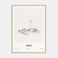 Seoul Drawn No 1 Poster