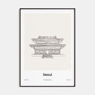 Seoul Drawn No 2 Poster