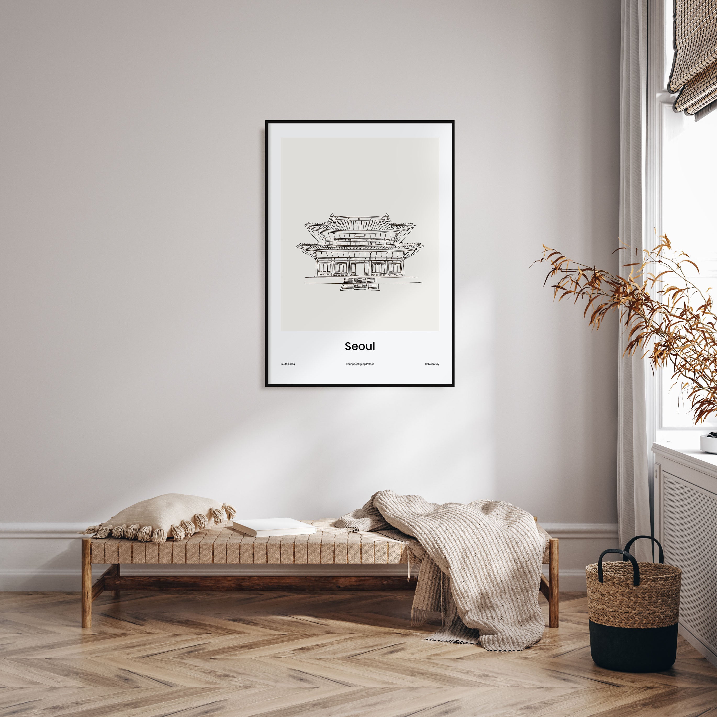 Seoul Drawn No 2 Poster
