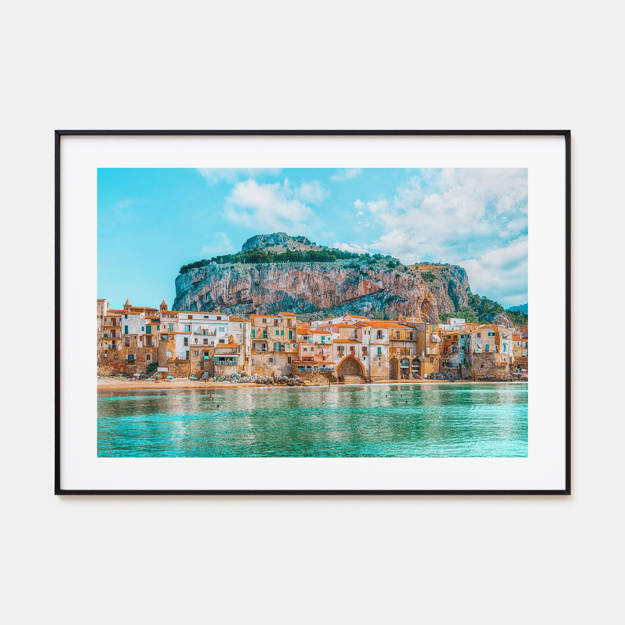 Sicily Landscape Color Poster