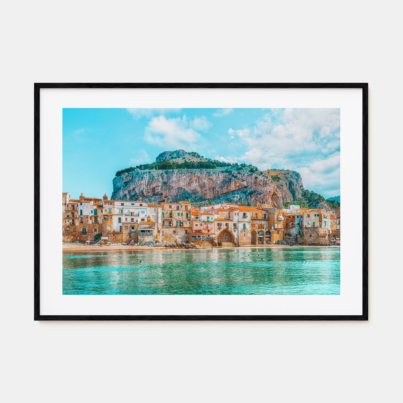 Sicily Landscape Color Poster