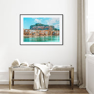 Sicily Landscape Color Poster