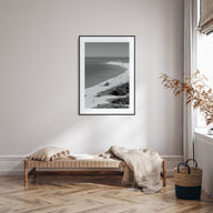 Siesta Key Photo B&W Poster
