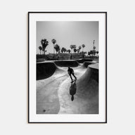 Skateboard Photo B&W No 3 Poster
