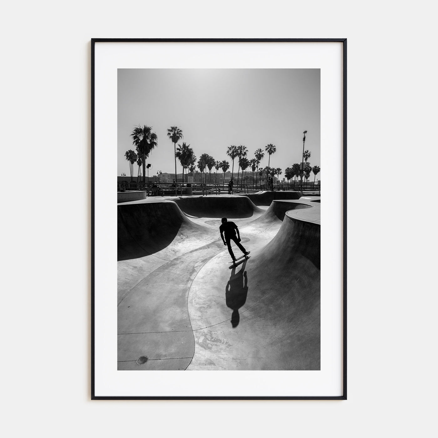 Skateboard Photo B&W No 3 Poster