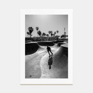 Skateboard Photo B&W No 3 Poster