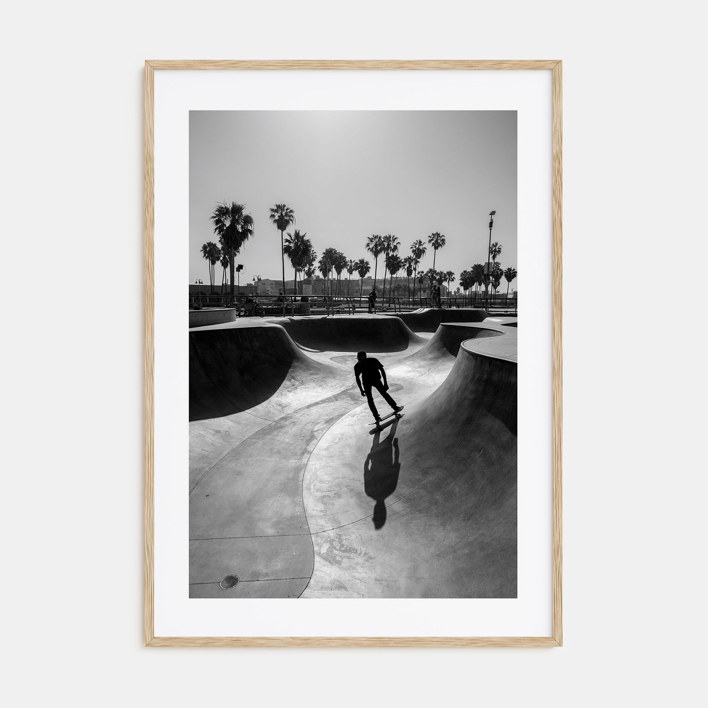 Skateboard Photo B&W No 3 Poster