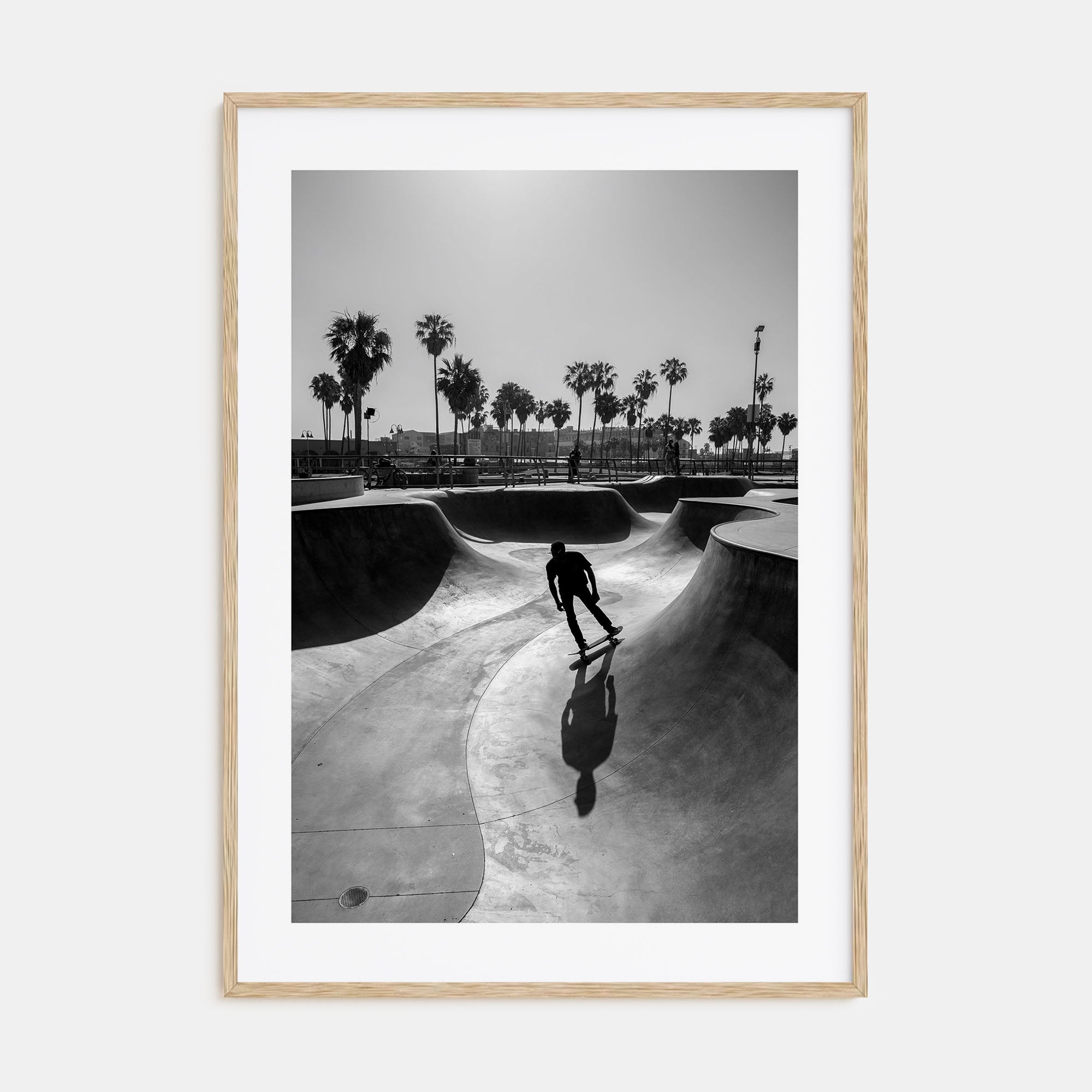 Skateboard Photo B&W No 3 Poster