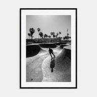 Skateboard Photo B&W No 3 Poster