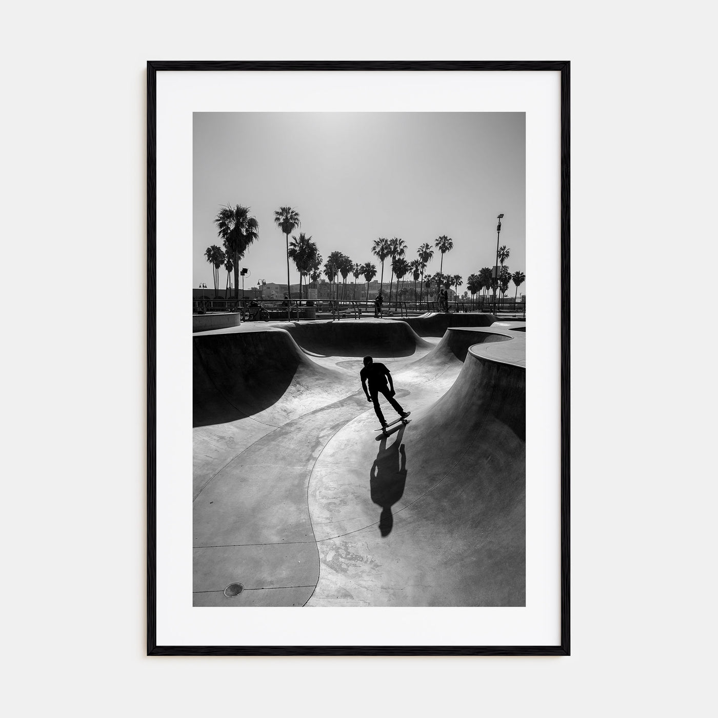 Skateboard Photo B&W No 3 Poster