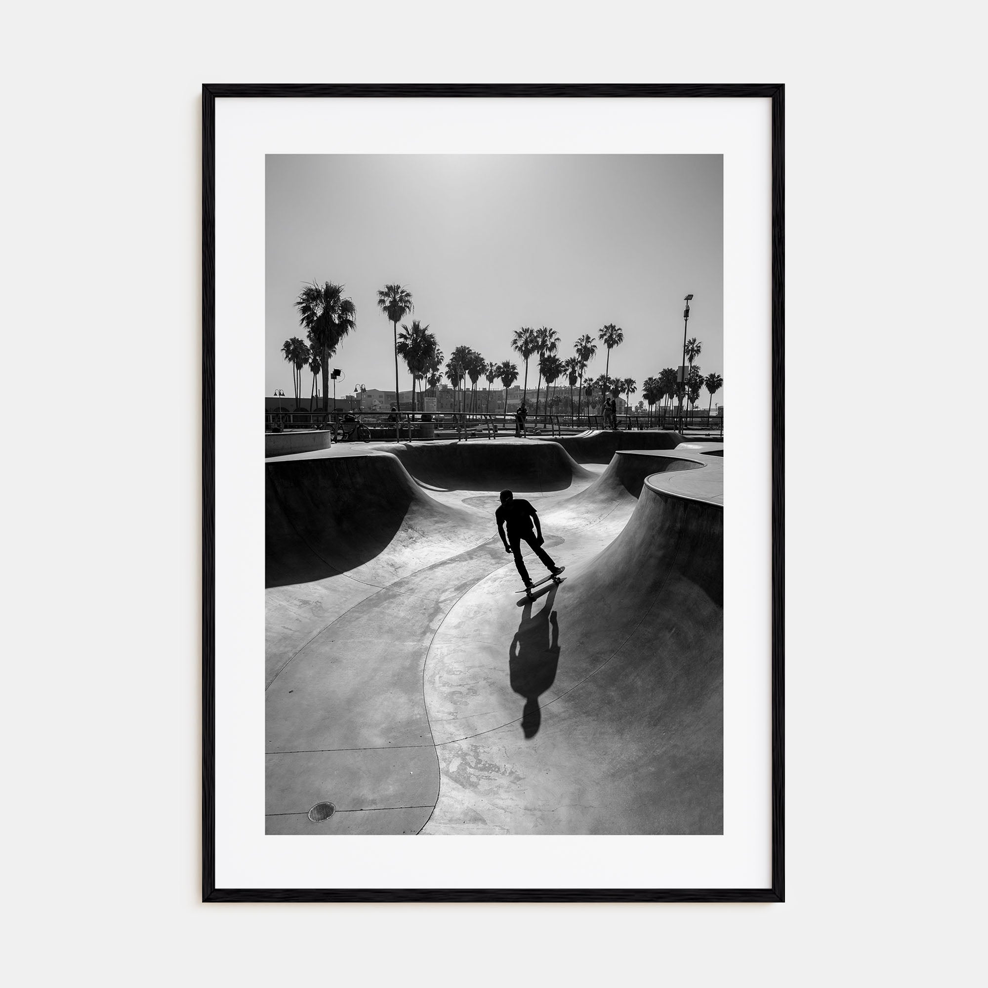 Skateboard Photo B&W No 3 Poster