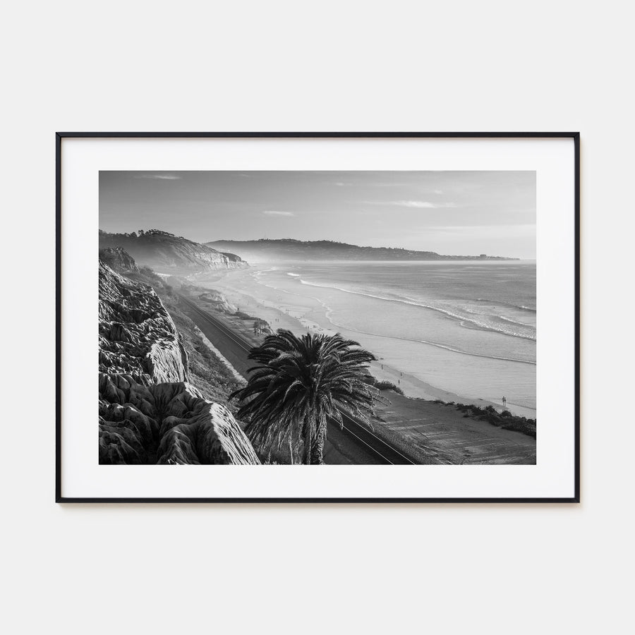 Southern California Landscape B&W Poster