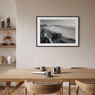 Southern California Landscape B&W Poster