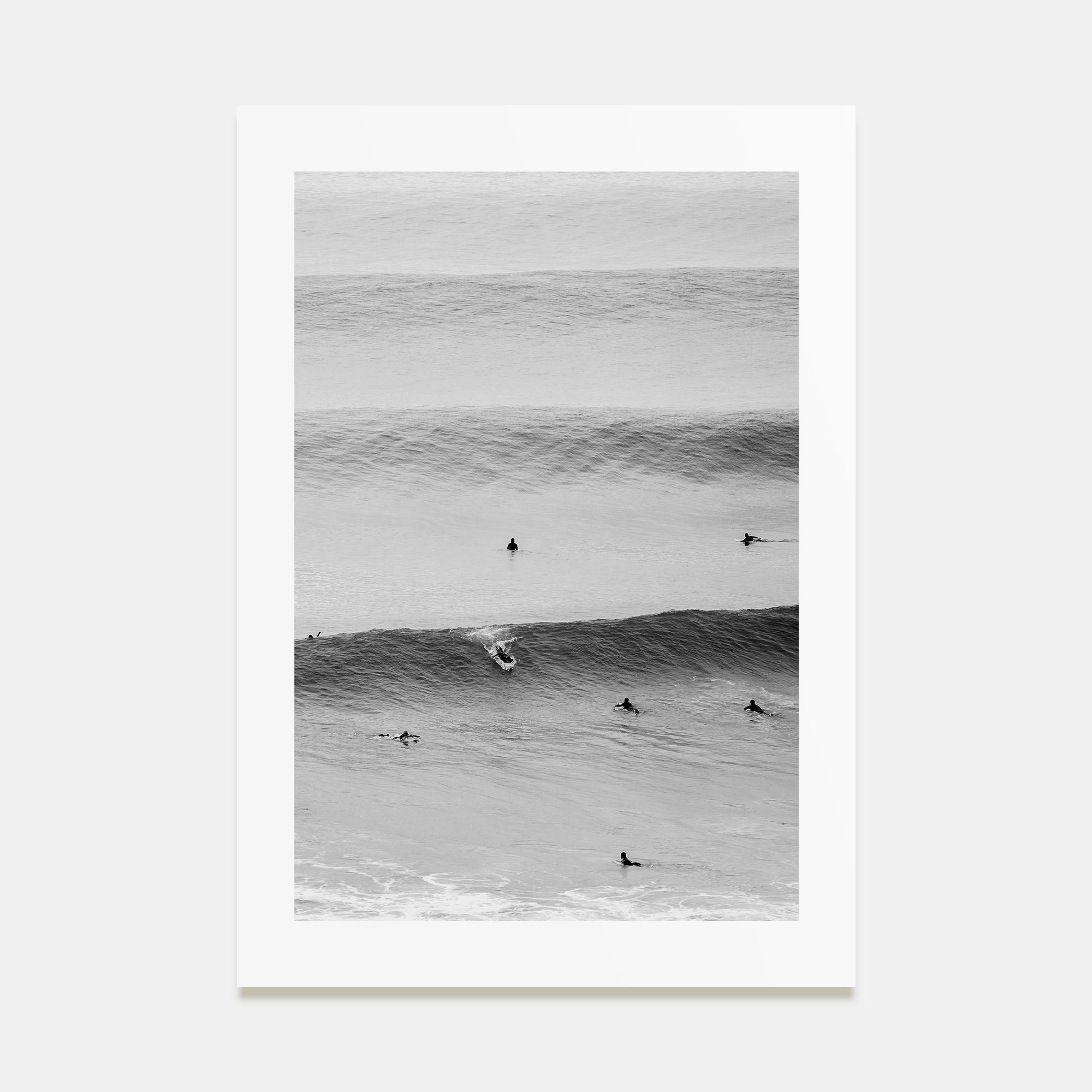Surfer Photo B&W No 2 Poster