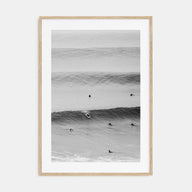 Surfer Photo B&W No 2 Poster