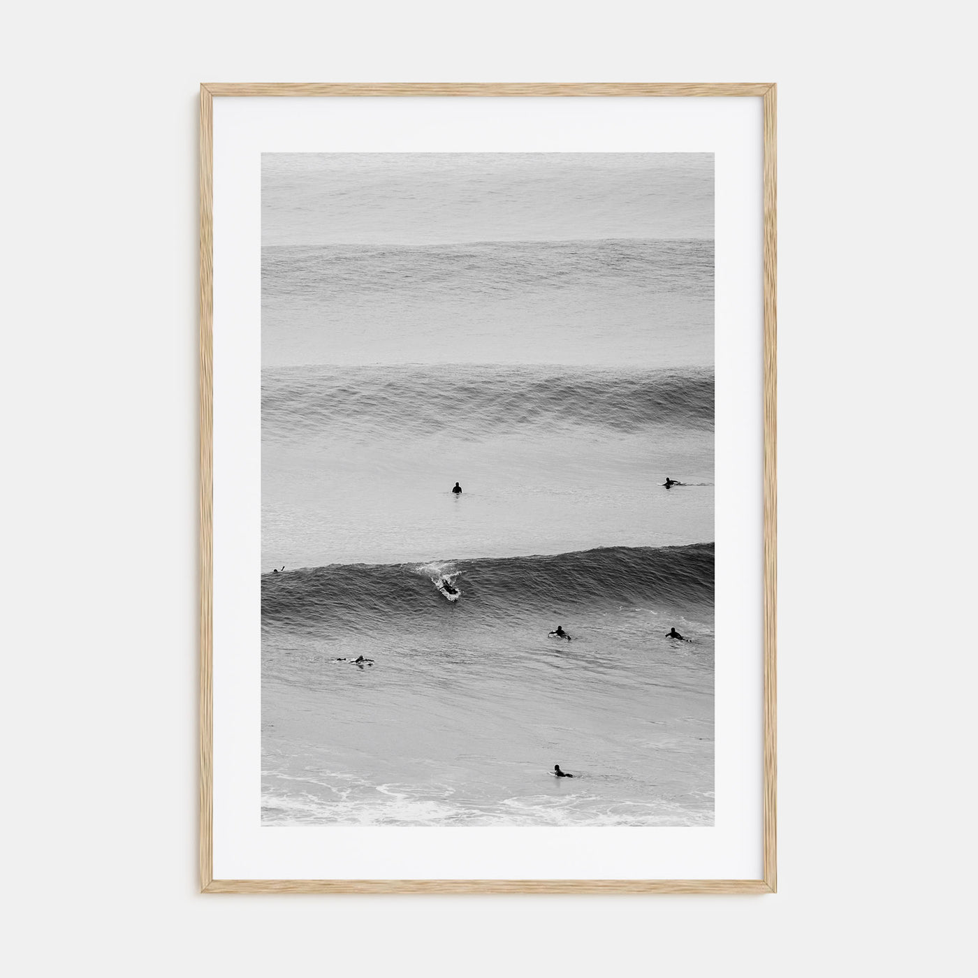 Surfer Photo B&W No 2 Poster