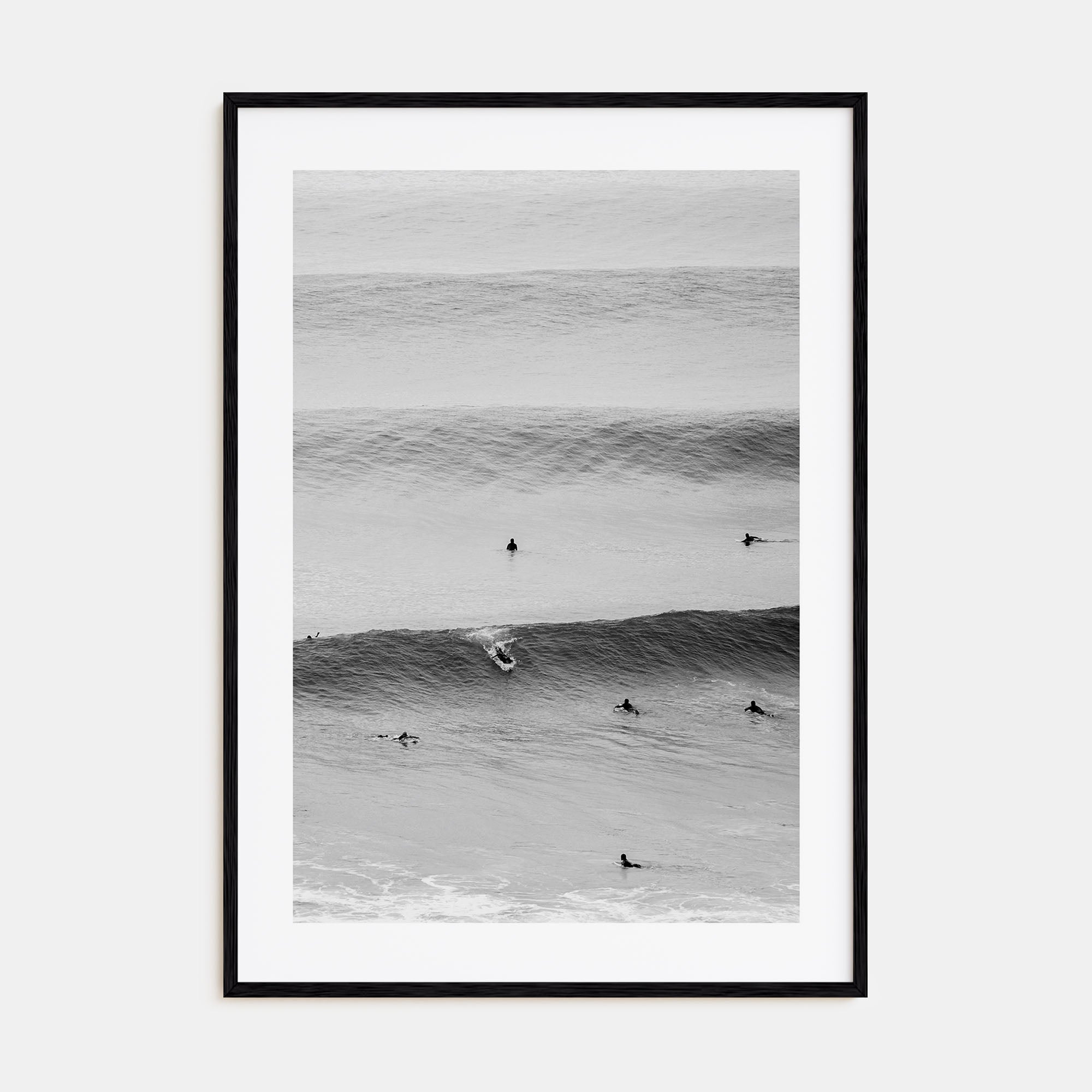 Surfer Photo B&W No 2 Poster