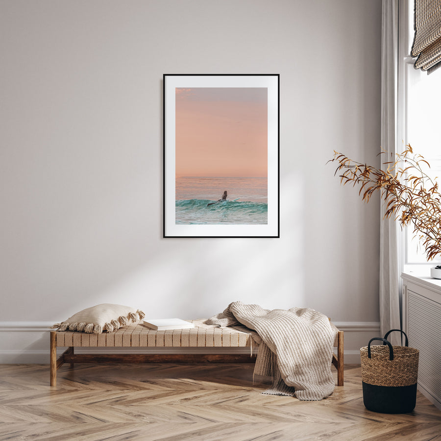 Surfer Photo Color No 1 Poster