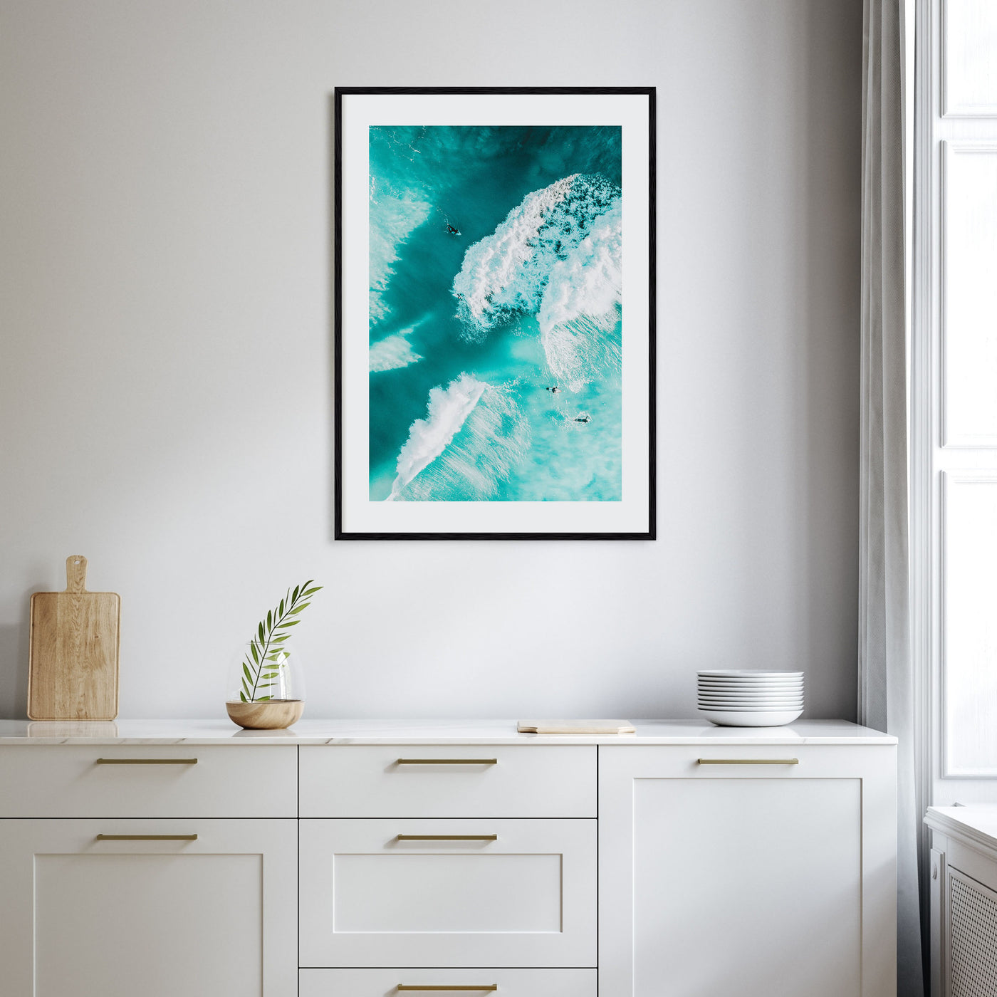 Surfing Photo Color No 3 Poster