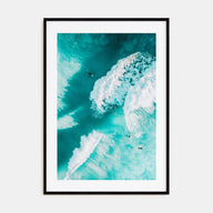 Surfing Photo Color No 3 Poster