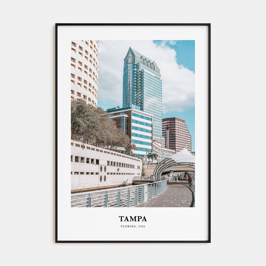 Tampa Portrait Color No 1 Poster
