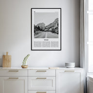 Texas Travel B&W No 1 Poster