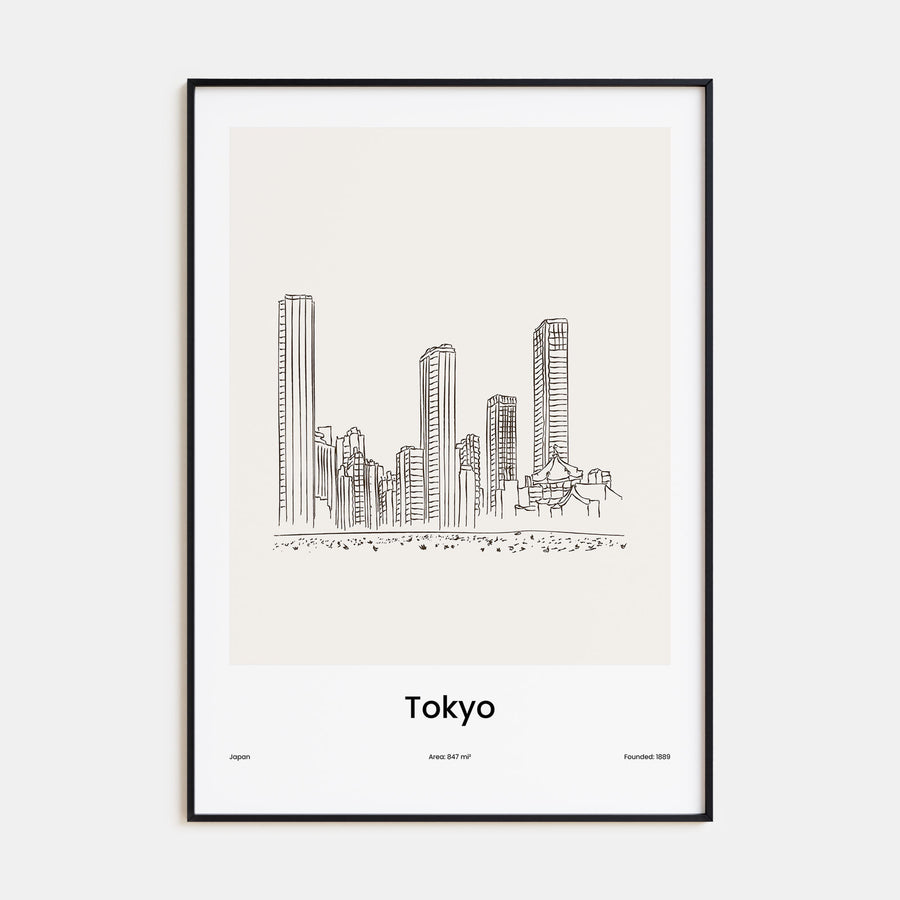 Tokyo Drawn Poster