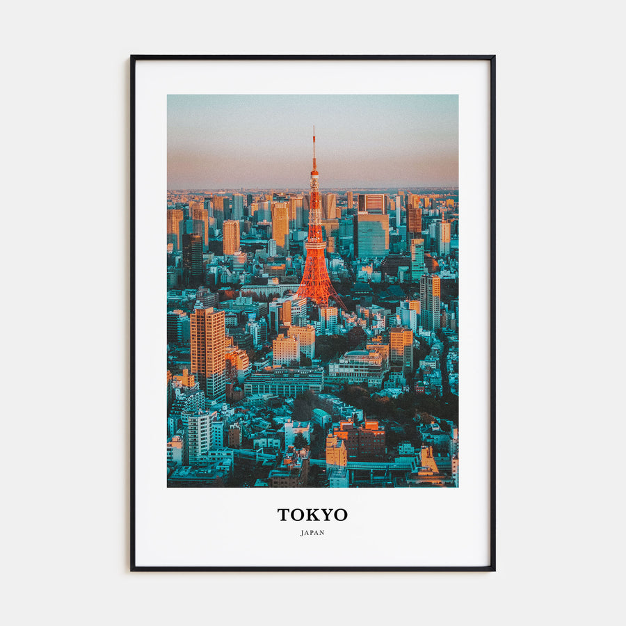 Tokyo Portrait Color Poster