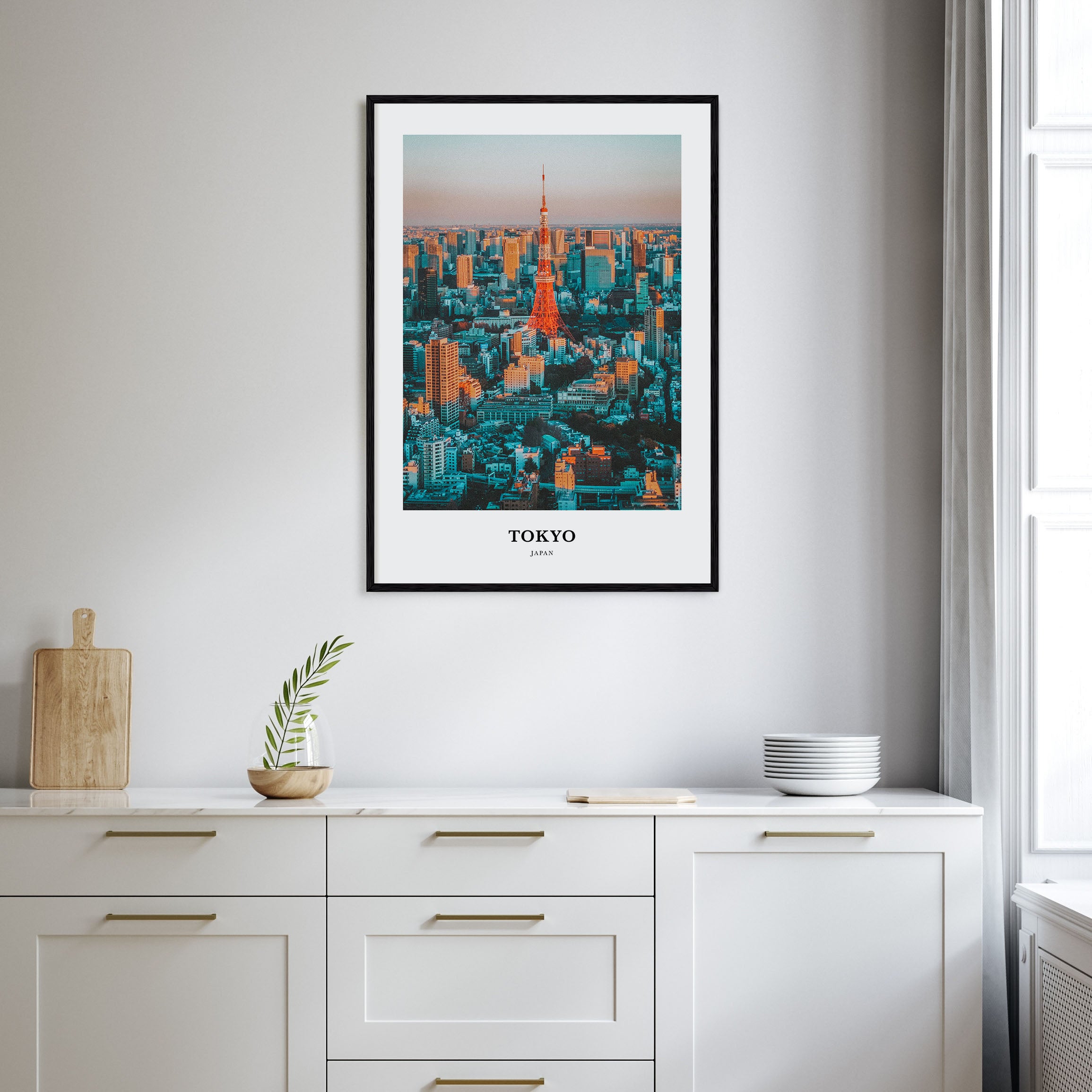 Tokyo Portrait Color Poster