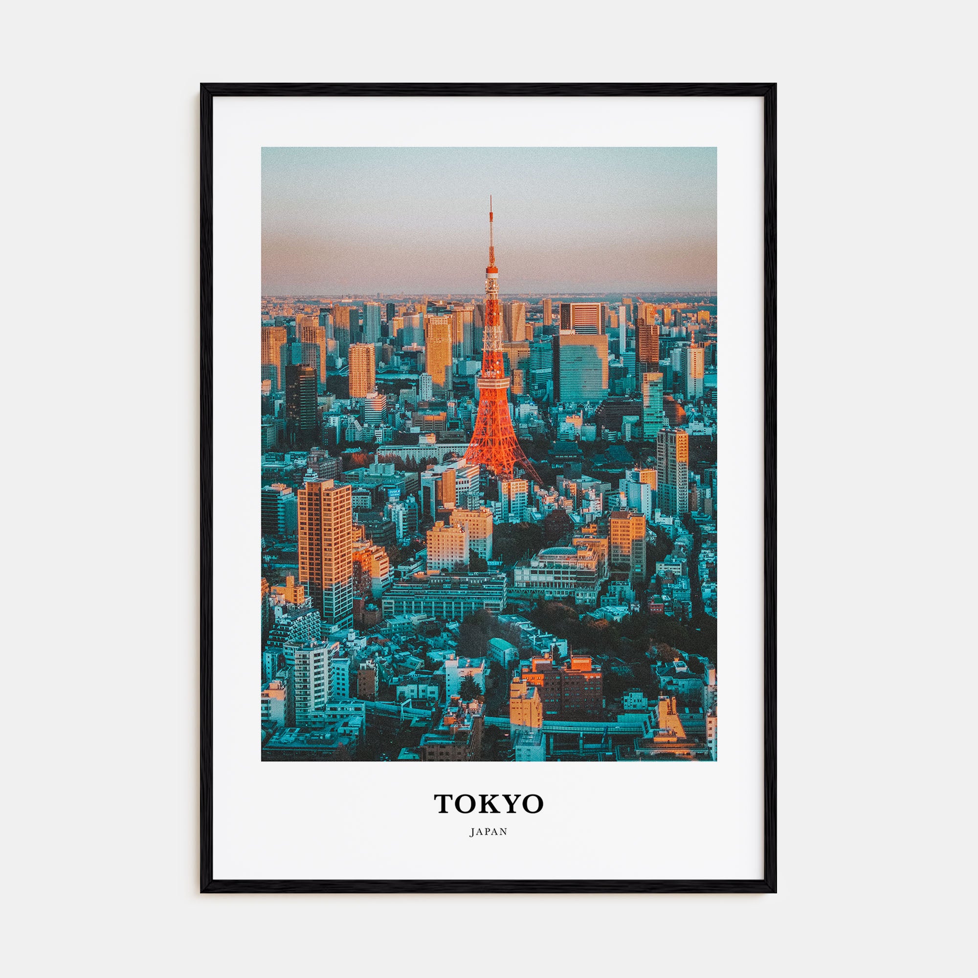 Tokyo Portrait Color Poster