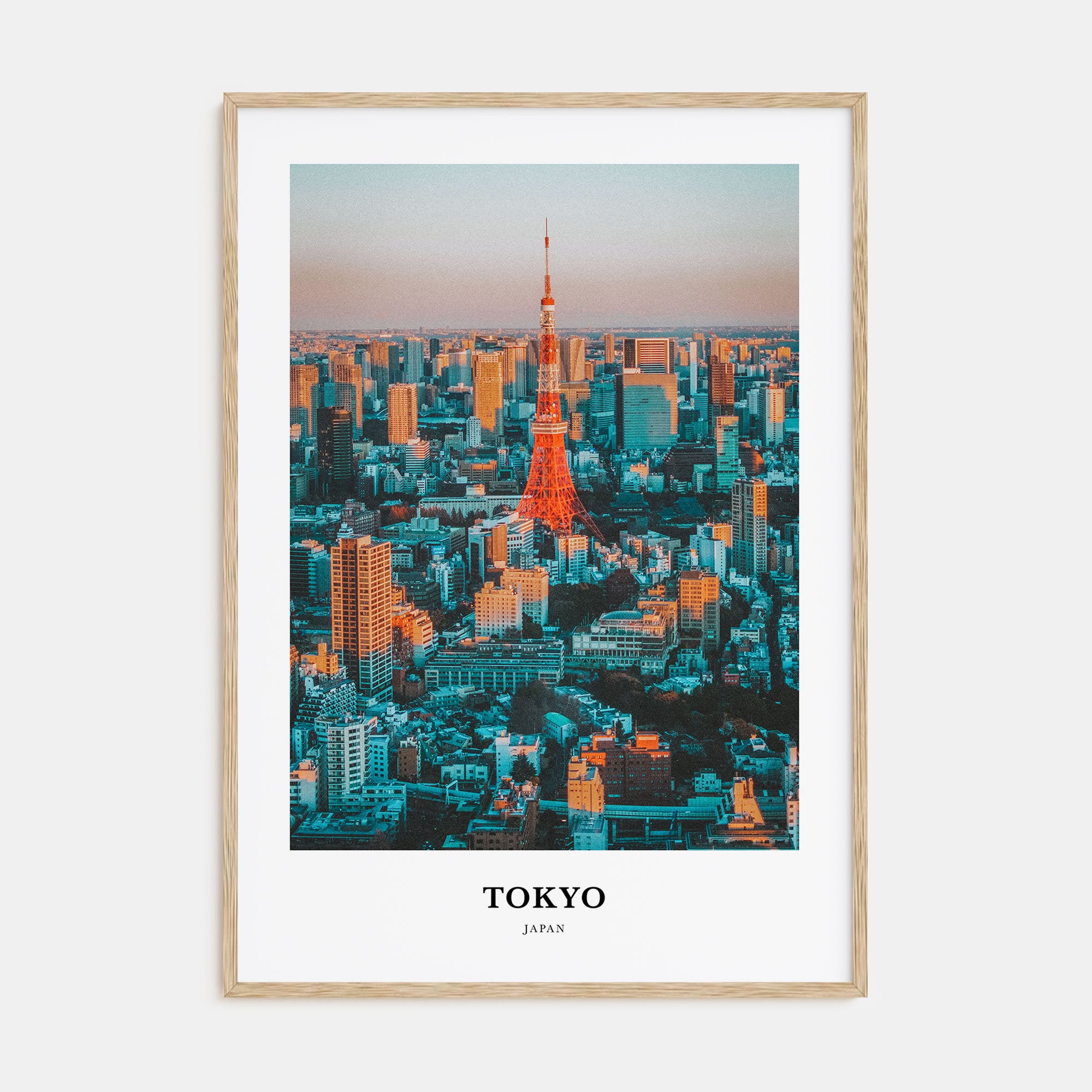 Tokyo Portrait Color Poster