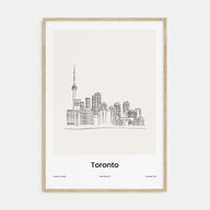 Toronto Drawn No 1 Poster