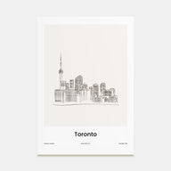 Toronto Drawn No 1 Poster
