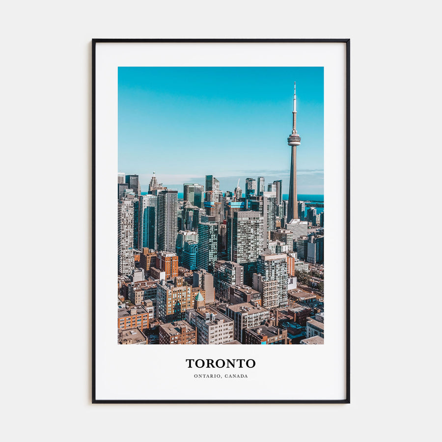 Toronto Portrait Color Poster