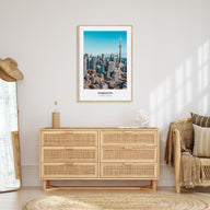 Toronto Portrait Color Poster