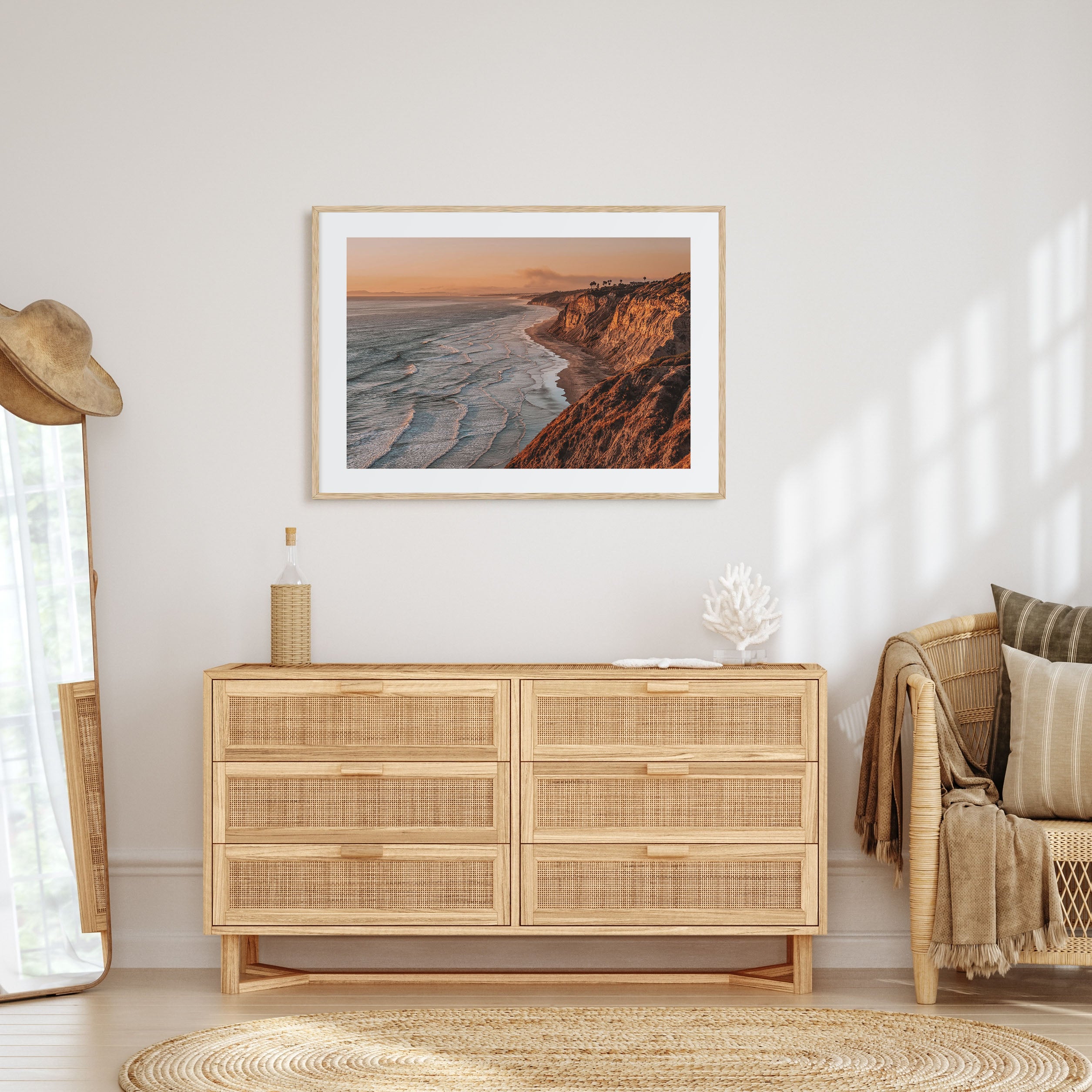 Torrey Pines Landscape Color Poster