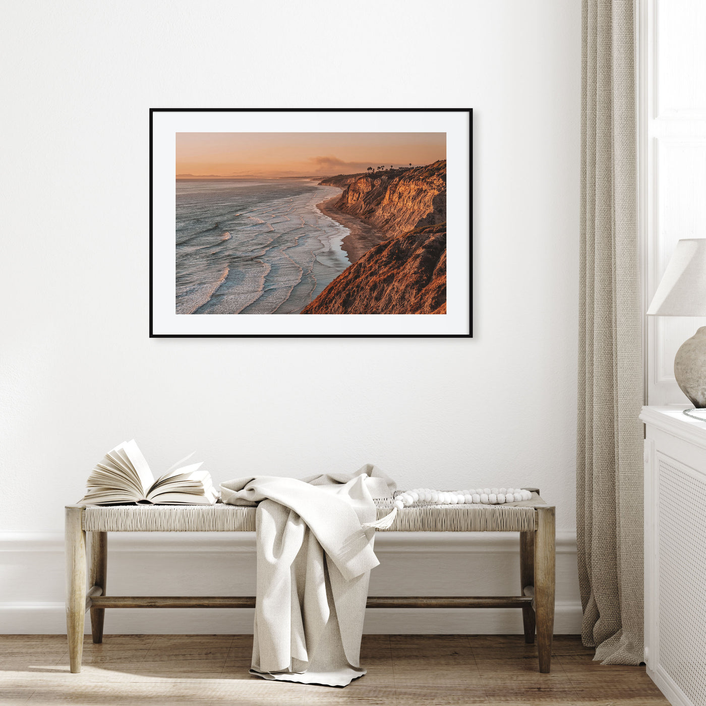 Torrey Pines Landscape Color Poster