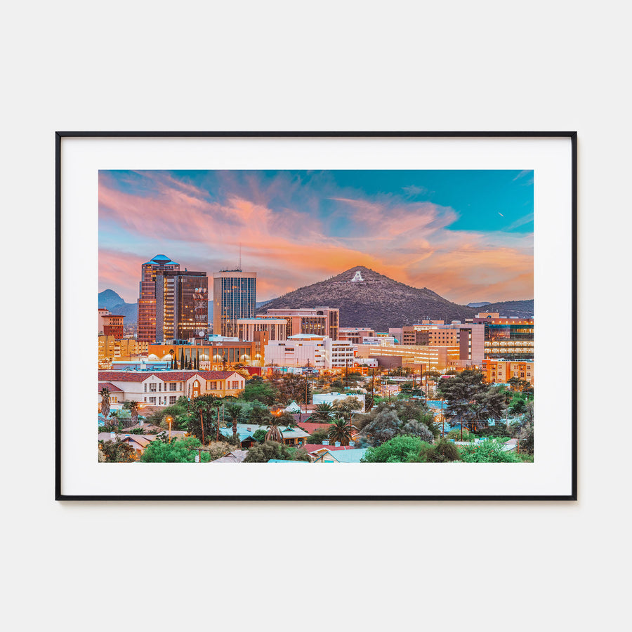 Tucson Landscape Color Poster