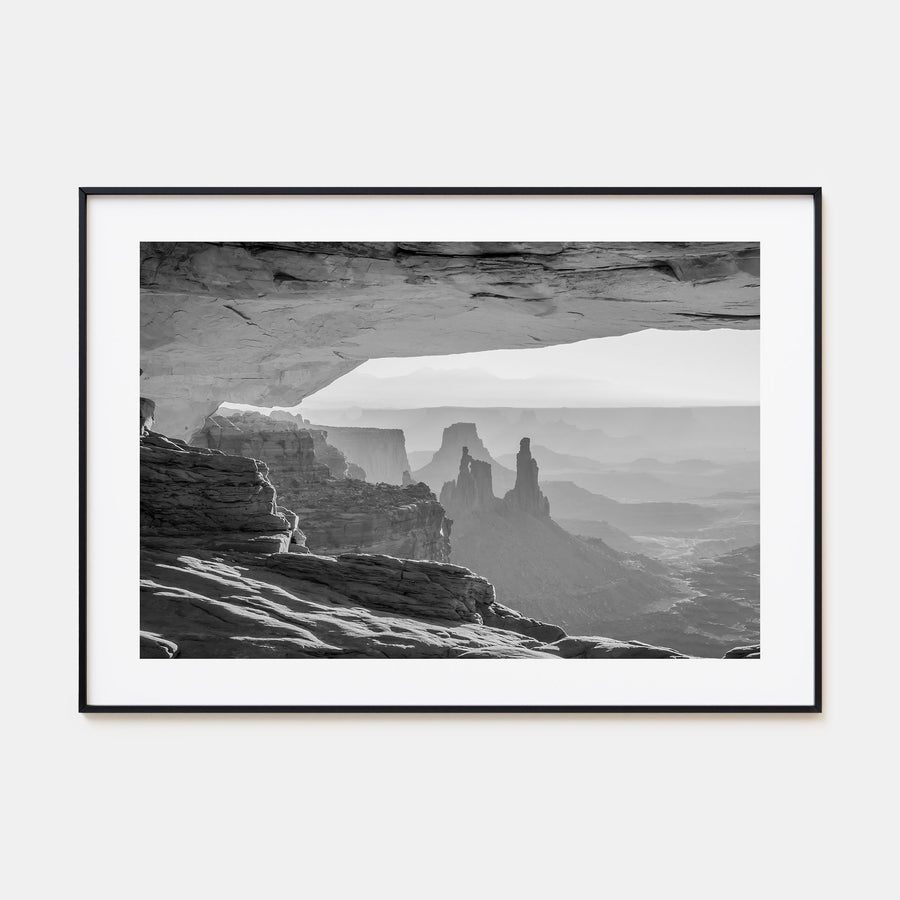 Utah Landscape B&W Poster