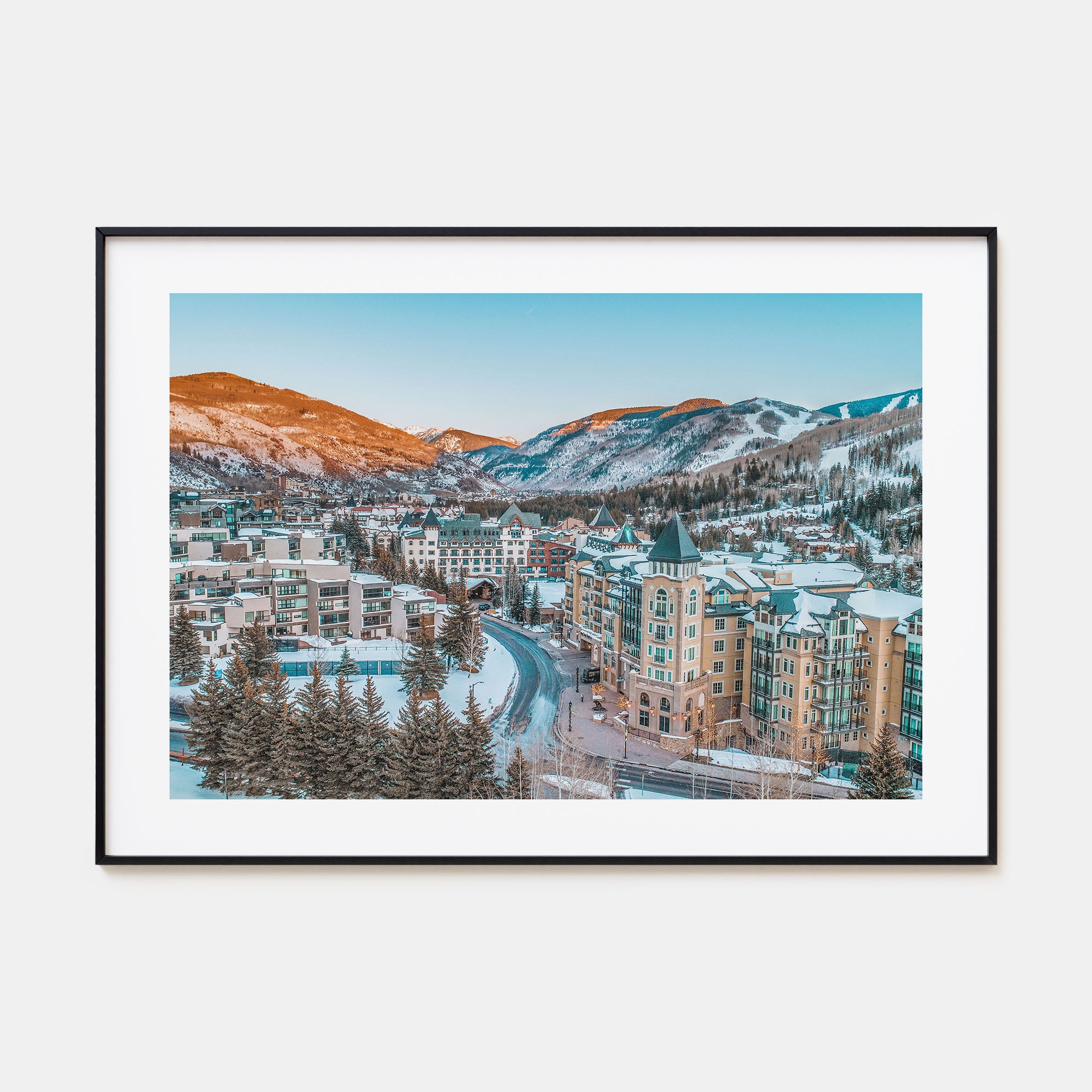 Vail Landscape Color Poster