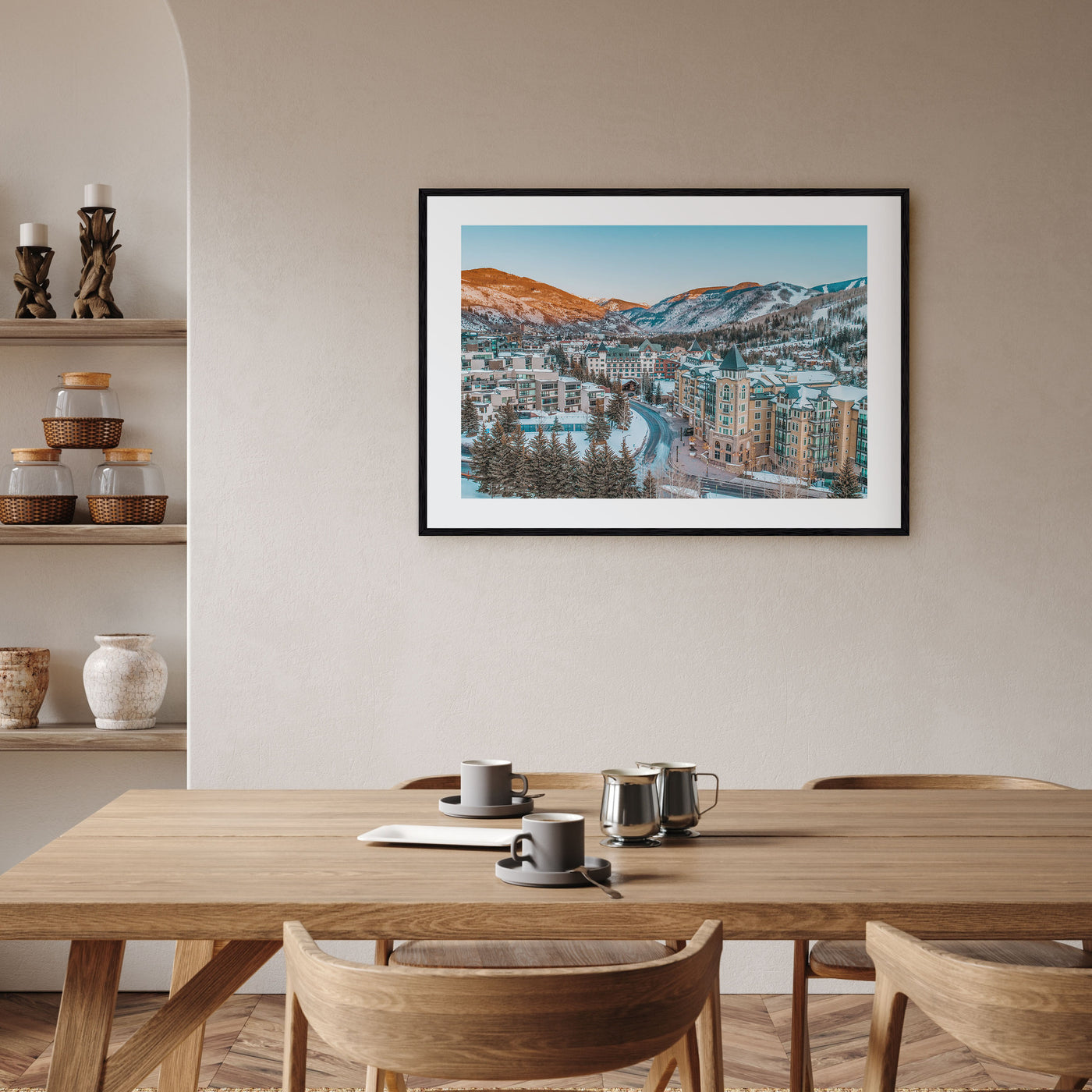 Vail Landscape Color Poster